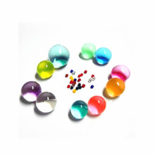 Round Rainbow water beads